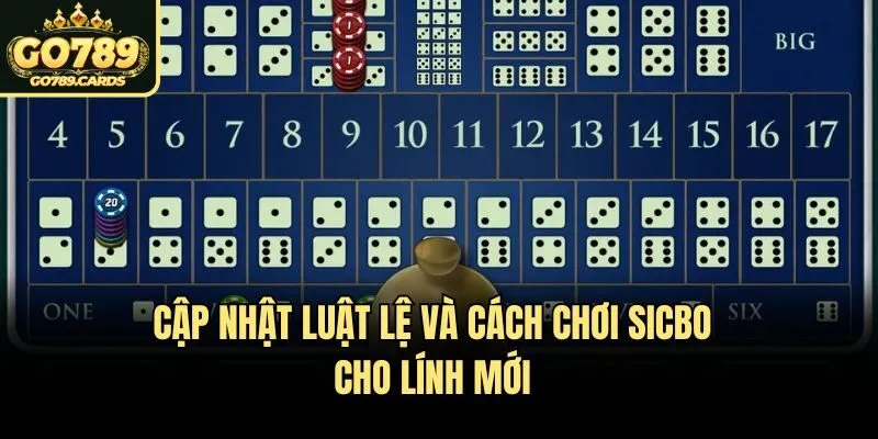 Cập nhật luật lệ và cách chơi Sicbo cho lính mới