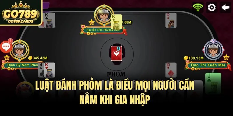 Luật Đánh Phỏm Go789 Đơn Giản, Áp Dụng Nhanh, Ù Thần Tốc Luật đánh phỏm là điều mọi người cần nắm khi gia nhập